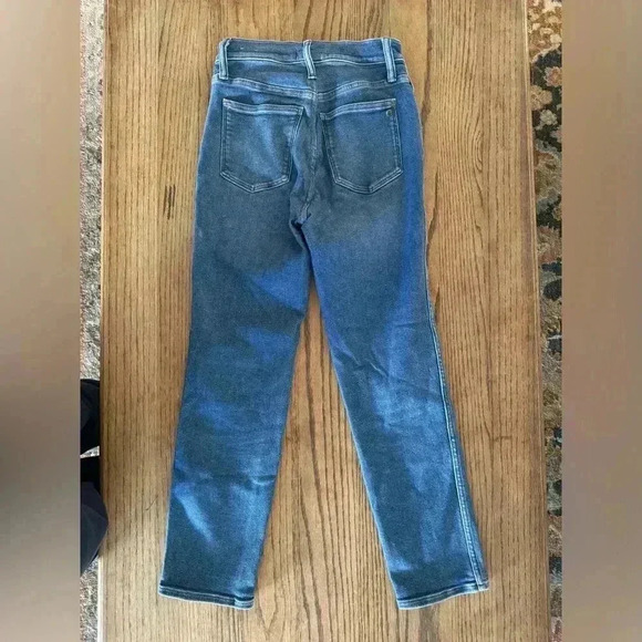 Madewell women’s Stovepipe Jeans 👖 Classic Mid Rise Light Wash Size 25 - Picture 2 of 7